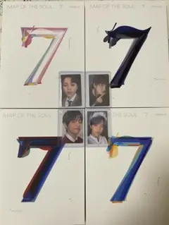 BTS MAP OF THE SOUL 7 アルバム 4種セットのサムネイル