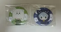 日常組　缶バッジ　クロノア　トラゾー