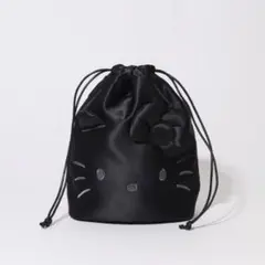 新品未開封　HELLO KITTY フェイス巾着ポーチ　オトナミューズ1月号付録