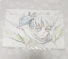 鬼滅の刃 ufotablecafe 絵巻カフェ 展示 ポストカード 胡蝶しのぶ