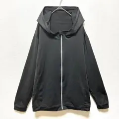 パーカー 長袖 フルジップ XL 大きいサイズ シンプル 薄手