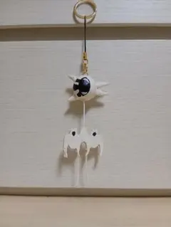 【ハンドメイド作品】UNDERTALE　しにがみちょう　キーホルダー