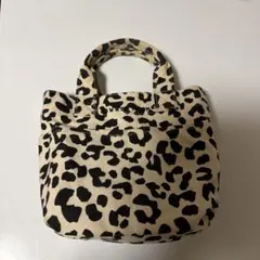LOWRYSFARM ヒョウ柄トートバッグ