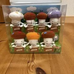 ドコモダケ　ぬいぐるみクリーナー 7体セット