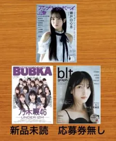 BUBKA UTB アップトゥボーイ blt graph. 3冊セット