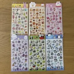 【新品】ボンボンドロップ風シール 6枚セット