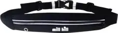 新品 millhill ランニングポーチ ウエストベルト 小型 撥水 低摩擦