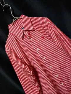 良品　Ralph Lauren Sport ラルフローレン　ストライプ　刺繍