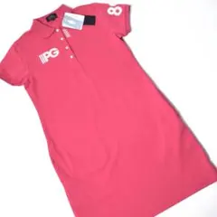 訳あり 未使用2.6万 パーリーゲイツ ポロシャツ ワンピース 0 ピンク