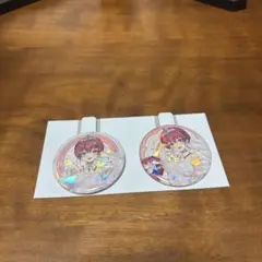 一番くじ ホロライブ 宝鐘マリン 缶バッジ セット ホロ加工　キラ ウエディング