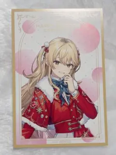 HAPPY TRIGGER ハピトリ クリスマス ポストカード 家長むぎ