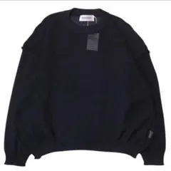 DISCOVERED ベーシックアウトシームラメクルーニット　サイズ1のサムネイル