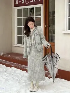 ツイードセットアップ