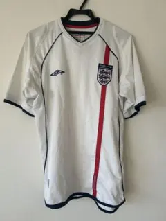 Umbro イングランド代表 サッカーウェア Sサイズ 2002 長袖 Mサイズ