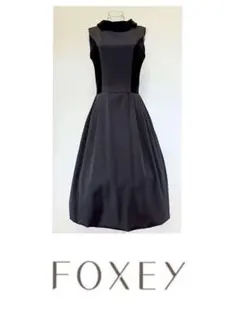 ☆FOXEYフォクシー43983BLAKEロングドレスワンピースブラック40☆ ☆FOXEYフォクシー43983BLAKEロングドレスワンピースブラック40☆