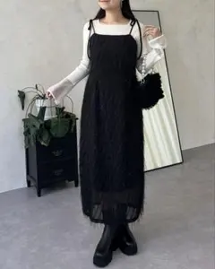 ラメフリンジキャミワンピースのサムネイル
