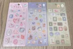 【国内正規品】BGM きゅるるんシール 3点セット