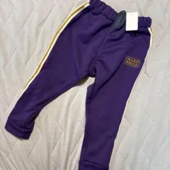 【新品 未使用】長ズボン パンツ バースデイ ジャージ パープル スポーティー