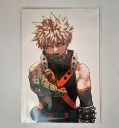 僕のヒーローアカデミア ヒロアカ 爆豪勝己 イラストカード ポスカ 42