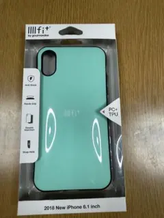 iPhone用ケース ミントカラー 2018年新型