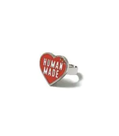 HUMAN MADE ハート型リング レッド