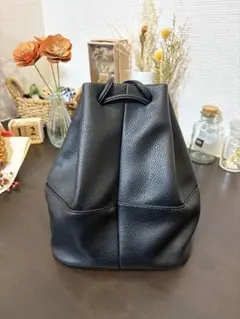 【nugu】レザードローストリングバック