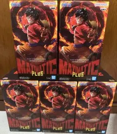 ワンピース ルフィ MAXIMATIC PLUS フィギュア4体セット - メルカリ