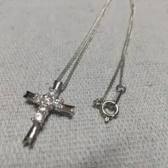 ネックレス クロス 十字架 SILVER