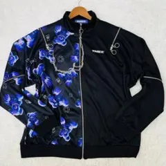 極美品✨THICC トラックジャケット くま チェーン 地雷系