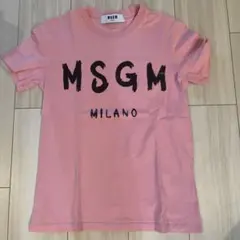 MSGM ピンク半袖Tシャツ　Sのサムネイル