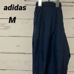 adidas　アディダス　ナイロンパンツ　ネイビー／M