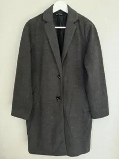 ＊メルカリ市限定値下げ＊ SPRAY ダークグレー チェスターコート 秋冬　M