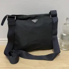 ■PRADA（プラダ）/良品 / ナイロン/ ショルダーバッグ /ブラック 黒