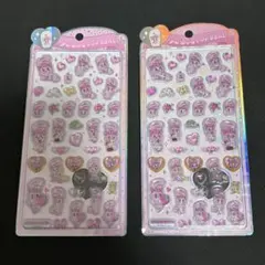 うるちゅるポップシール　エスター バニー　2枚セット