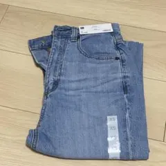 GU ハイウエストストレートジーンズ xsサイズ レディース デニム パンツ