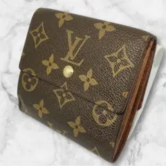 ★ LOUIS VUITTONルイヴィトンモノグラム ポルトモネエリーズ三つ折り