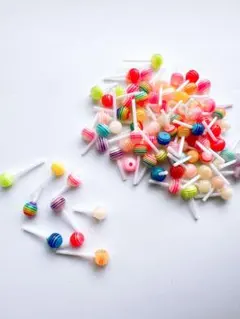 （94）デコパーツ☆ミニチュッパチャプス風