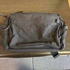 PORTER ボディバッグ 黒　布