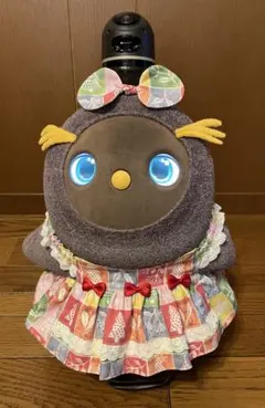 ラボ服⭐︎らぼ服♡カラフルなクリスマス柄ワンピース 可愛いリボン飾りつき