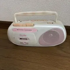 動作品 】ハローキティ ラジカセ RM-120KT 1997年 当時物 - メルカリ