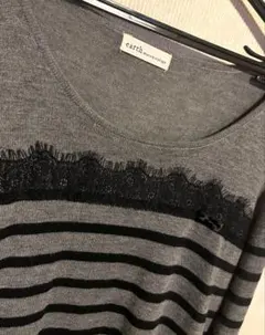 earth music ecology長袖長めニット 小さく畳んで発送