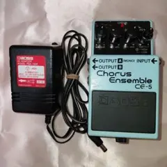 BOSS Chorus Ensemble CE-5　純正アダプター付のサムネイル
