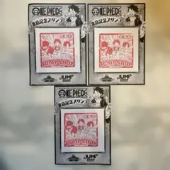 ONE PIECE JUMP SHOP 来店記念スタンプ 東京ドームシティ3枚