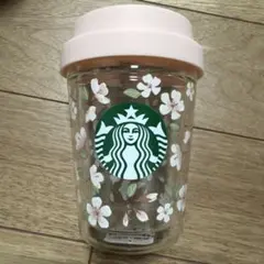 スターバックスSAKURA 2024 ダブルウォール耐熱グラスカップ 296ml