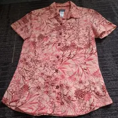 patagonia 花柄 半袖シャツ ウィメンズ 8