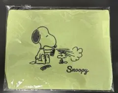 スヌーピー ピスタチオカラーポーチ