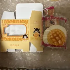 Mellojoy スクイーズ ワッフル 丸