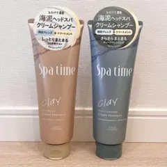KOSE スパタイム クリームシャンプー 2種類セットのサムネイル