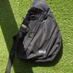BALL ブラック ボディバッグ
