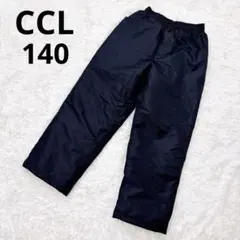 CCL スキー ウェア 140 パンツ ズボン 雪遊び ブラック 黒 カロライン